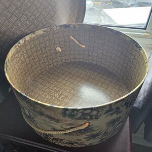 Safari Print Hatbox